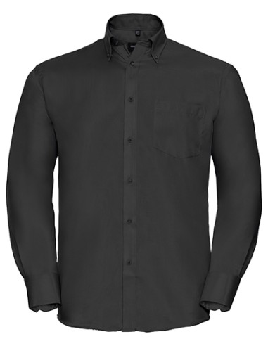 RUS-0R956M0-Men's Long Sleeve Classic Ultimate Non-Iron Shirt